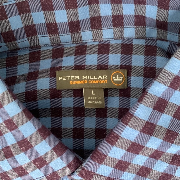 Men’s Large Peter Millar Button Down - Picture 2 of 3